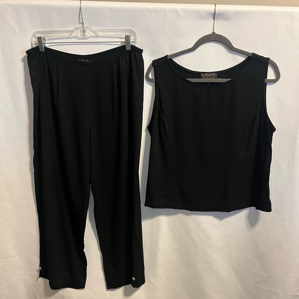 Kaua’iana Matching Crop Top & Capris